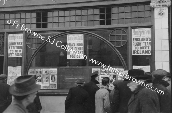 IRISH INDEPENDANT OFFICES WITH POSTERS ABBEY STREET